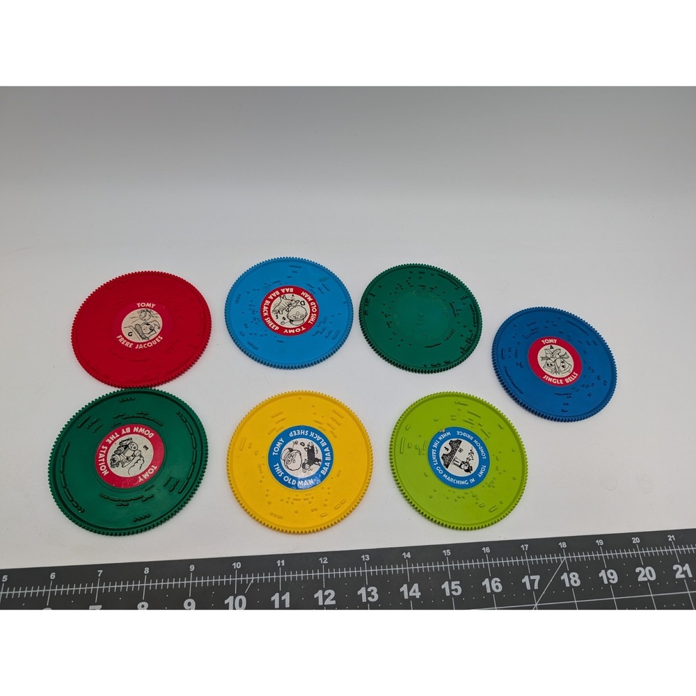 Tomy Musical Train Replacement‎ Records Disks Lot of 7